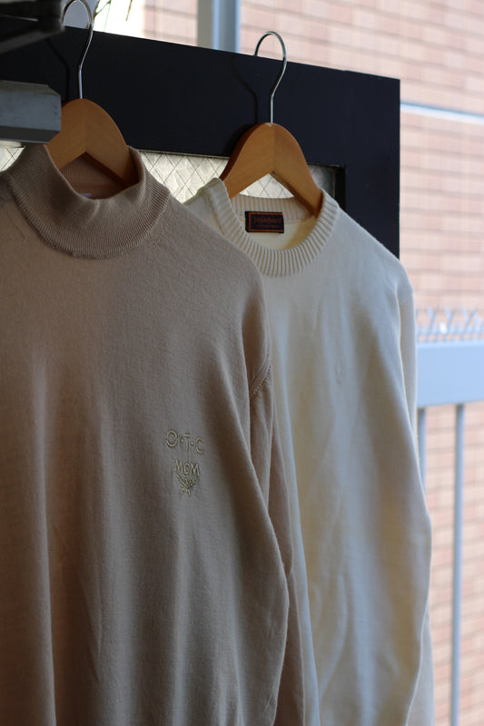 Yves Saint Laurent & MCM Logo Knit Sweater set x2点