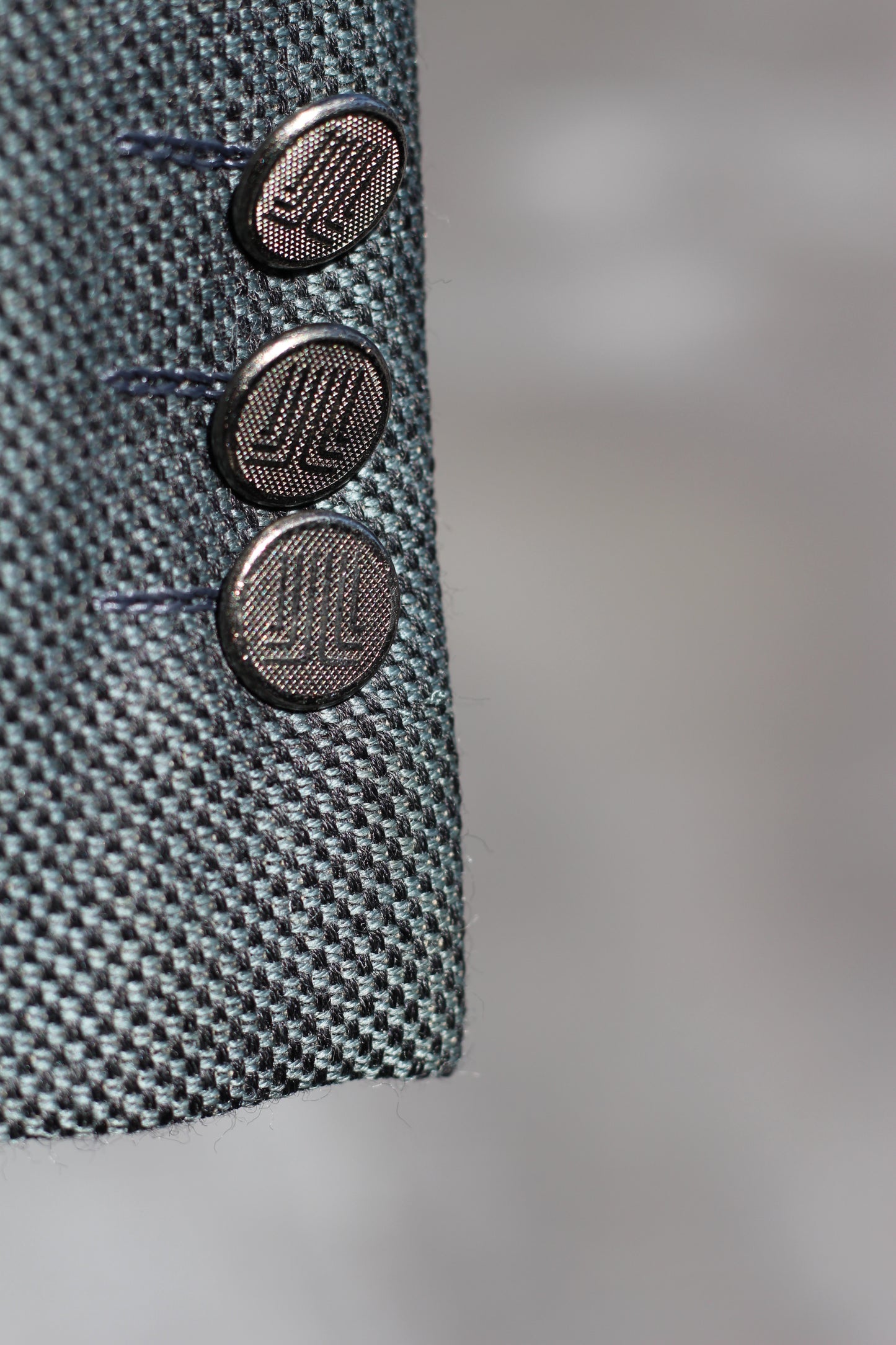 LANVIN Silver Button Tailored Jacket set x3点