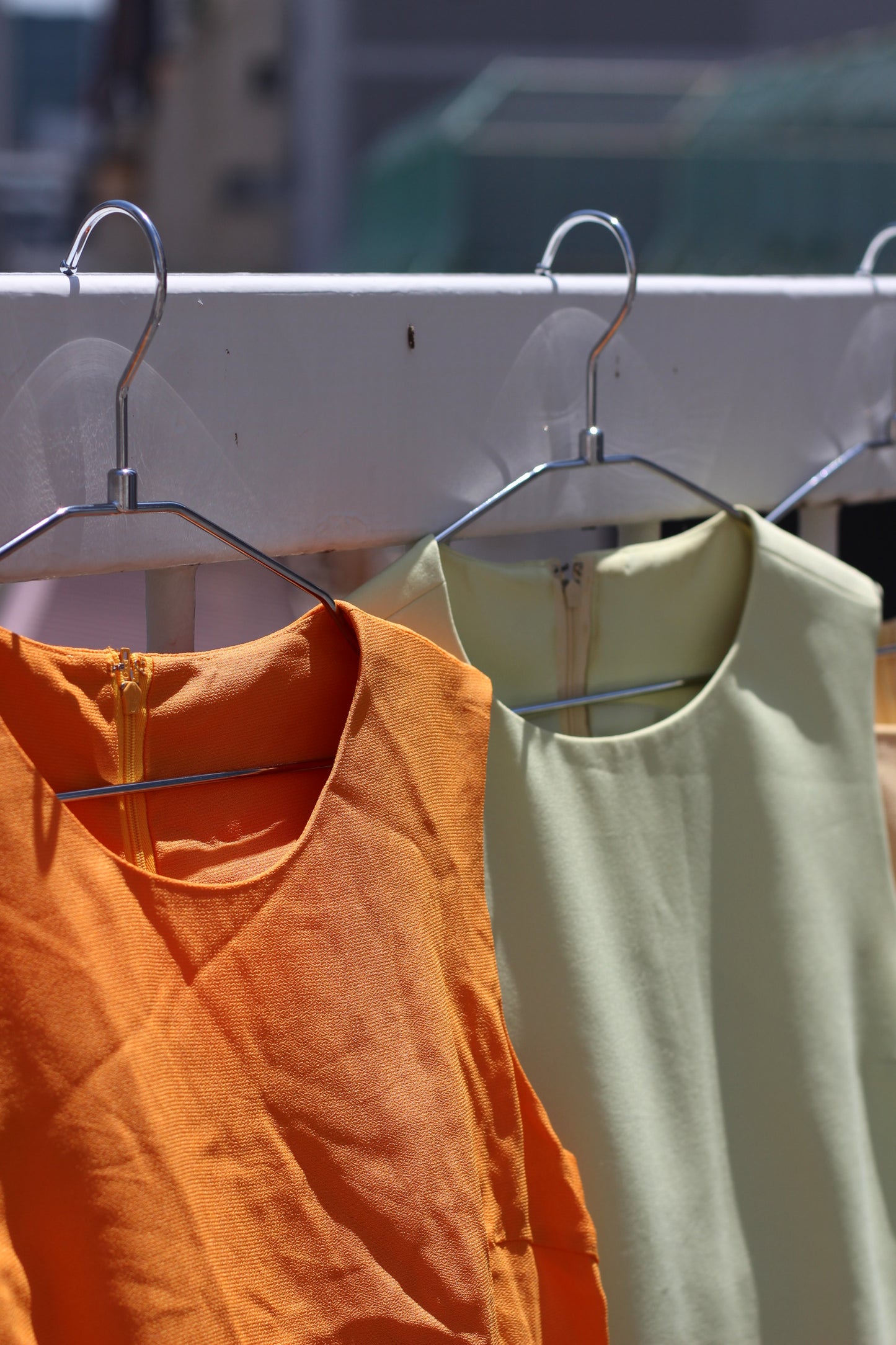 Vintage Summer Color No Sleeve One-Piece x10点