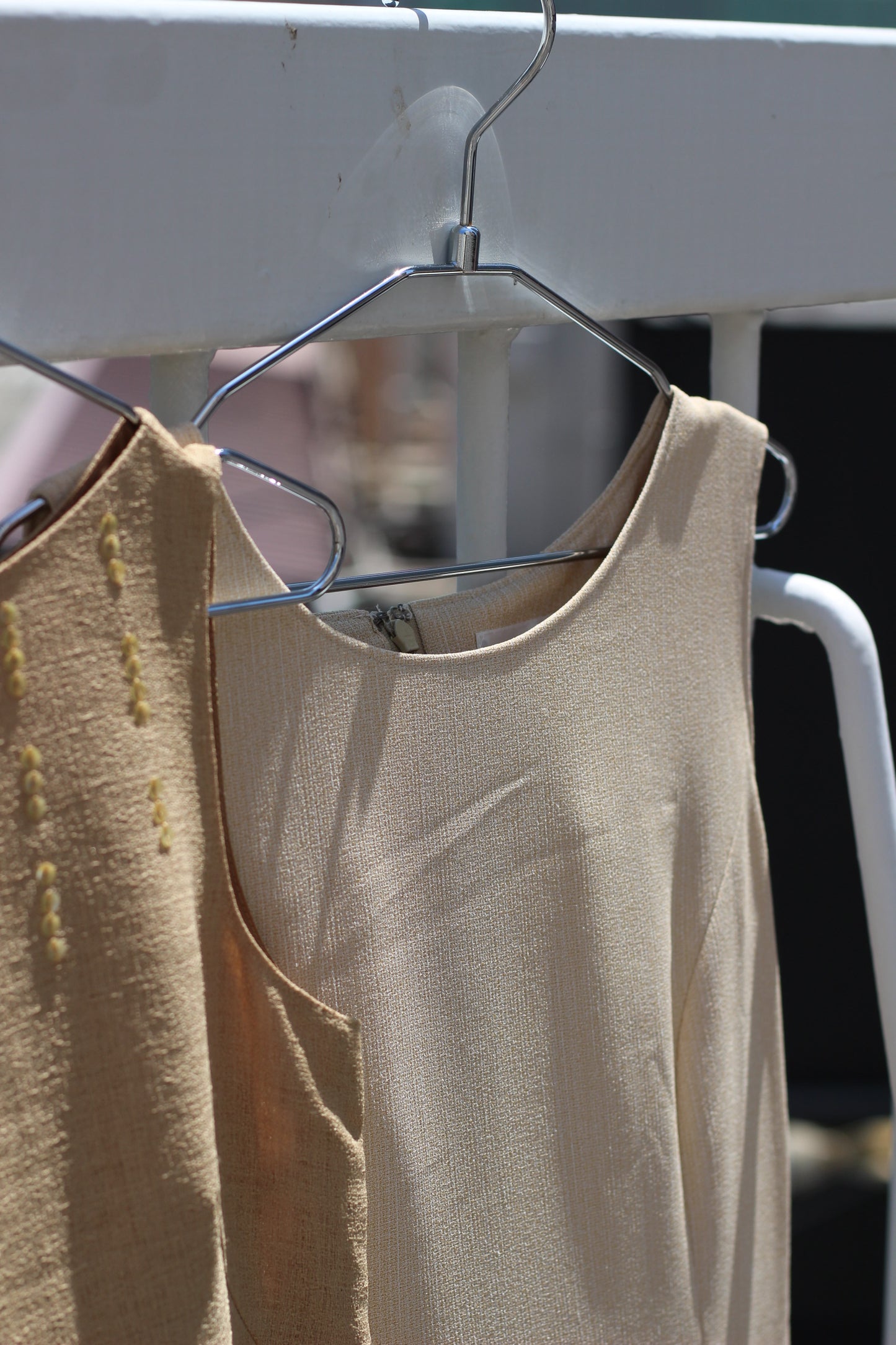 Vintage Summer Color No Sleeve One-Piece x10点