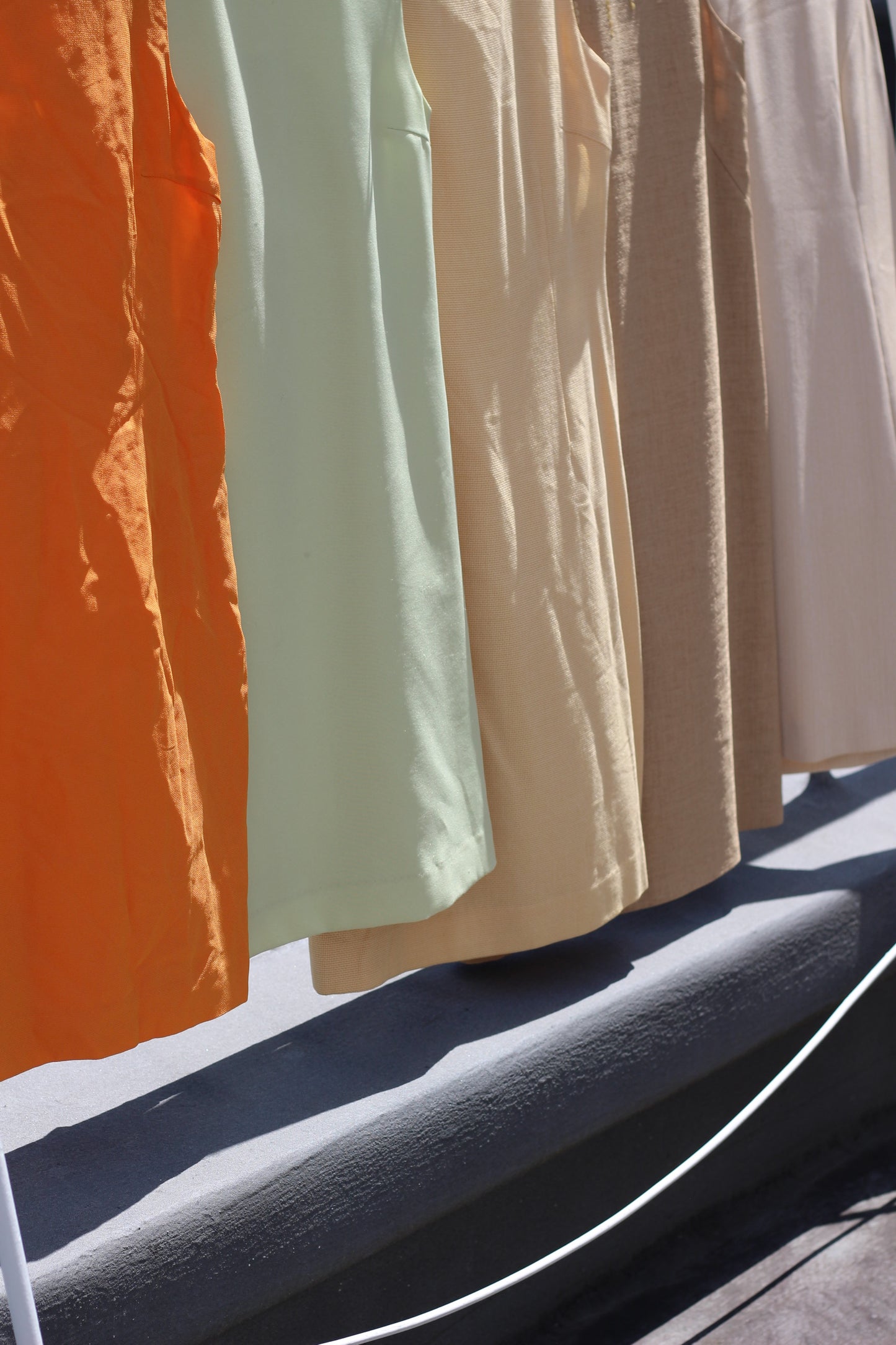 Vintage Summer Color No Sleeve One-Piece x10点