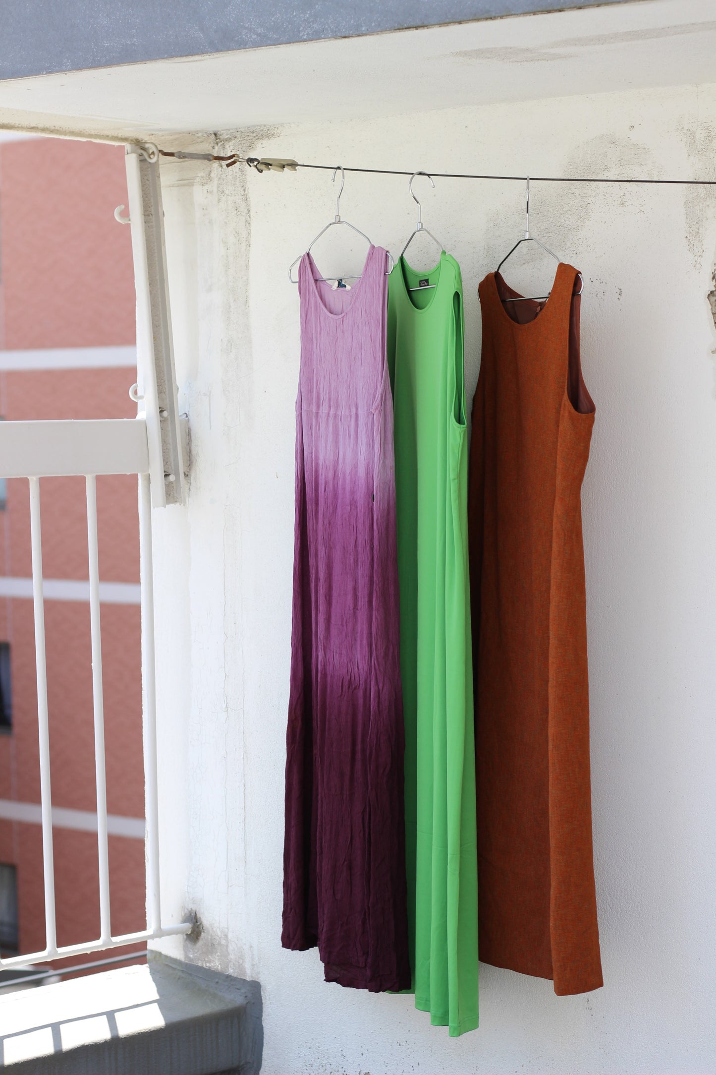 Vintage Summer Color No Sleeve One-Piece x10点