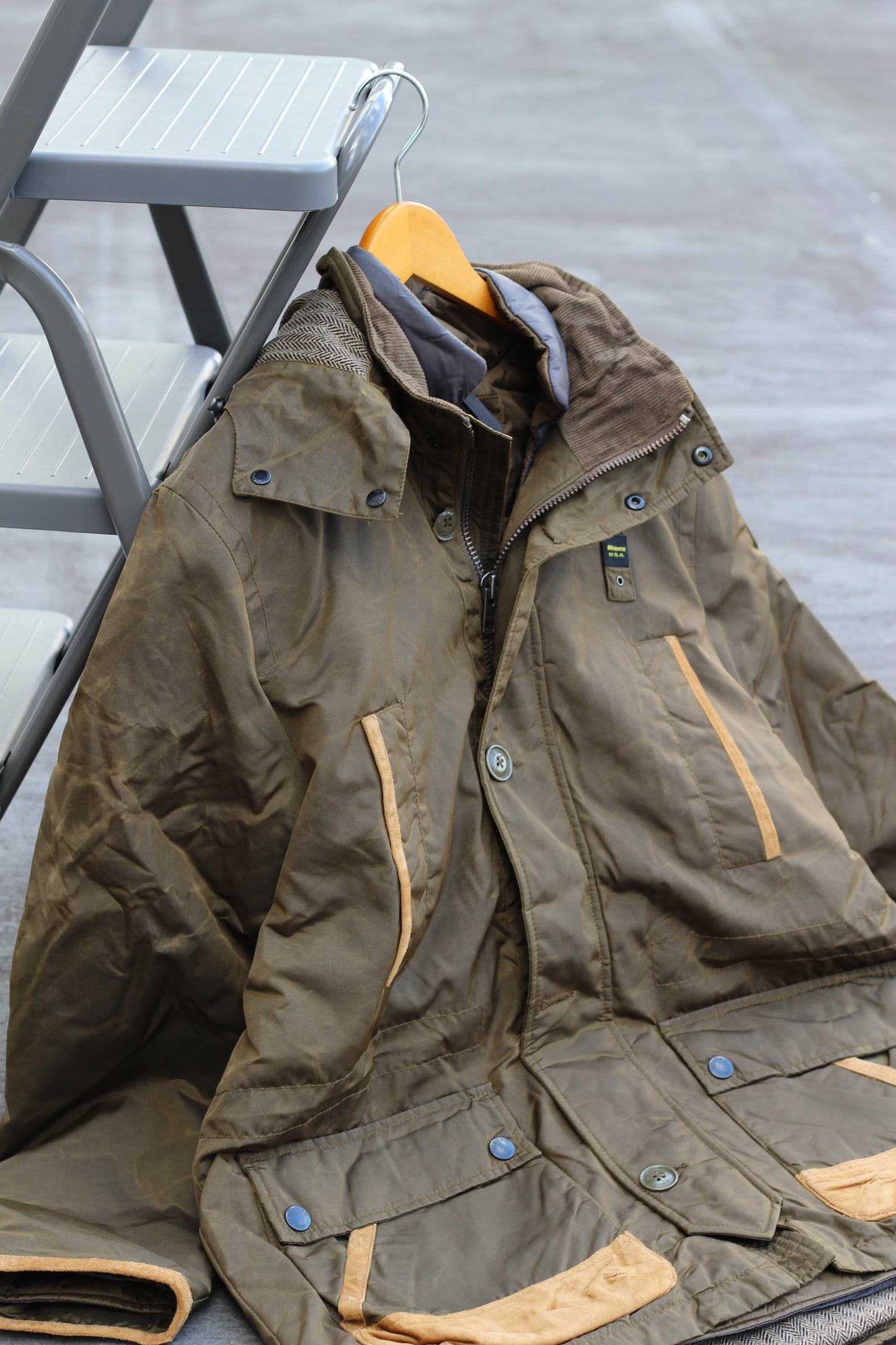 Men's Usa Brand Hooded Jacket x2点