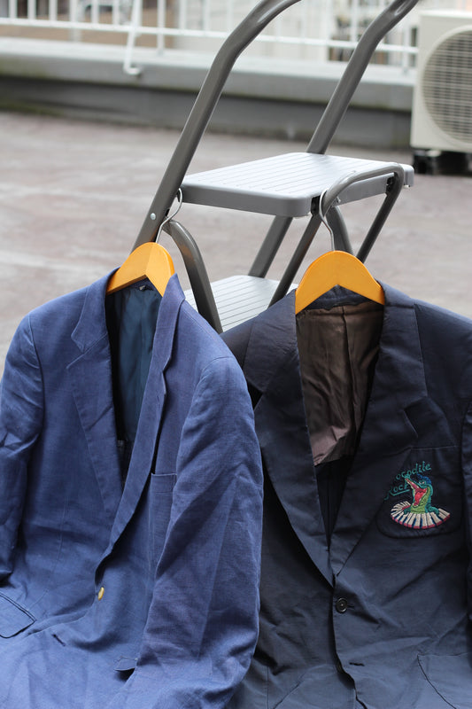 Made In Italy Linen & Silk Blend Tailored Jacket x2点
