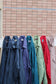 Men's Vintage Silk 100% Long Sleeve Shirt BULK x19点