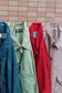 Men's Vintage Silk 100% Long Sleeve Shirt BULK x19点