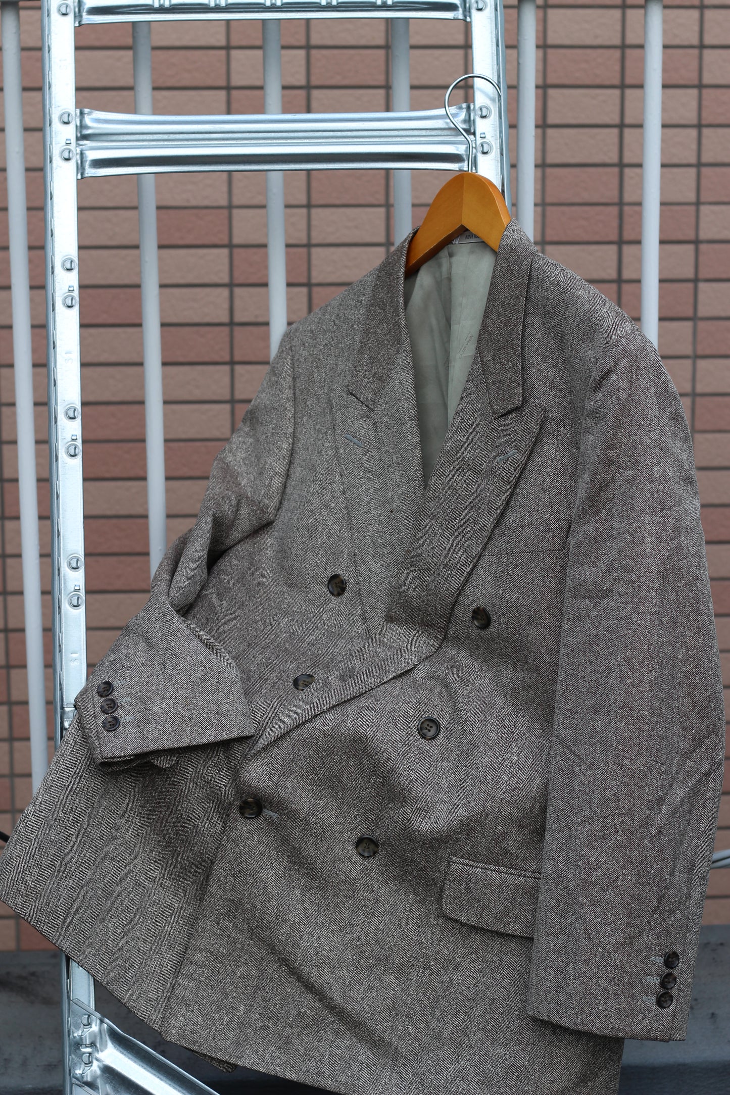 Men's Double-Breasted Tailored Jacket x4点