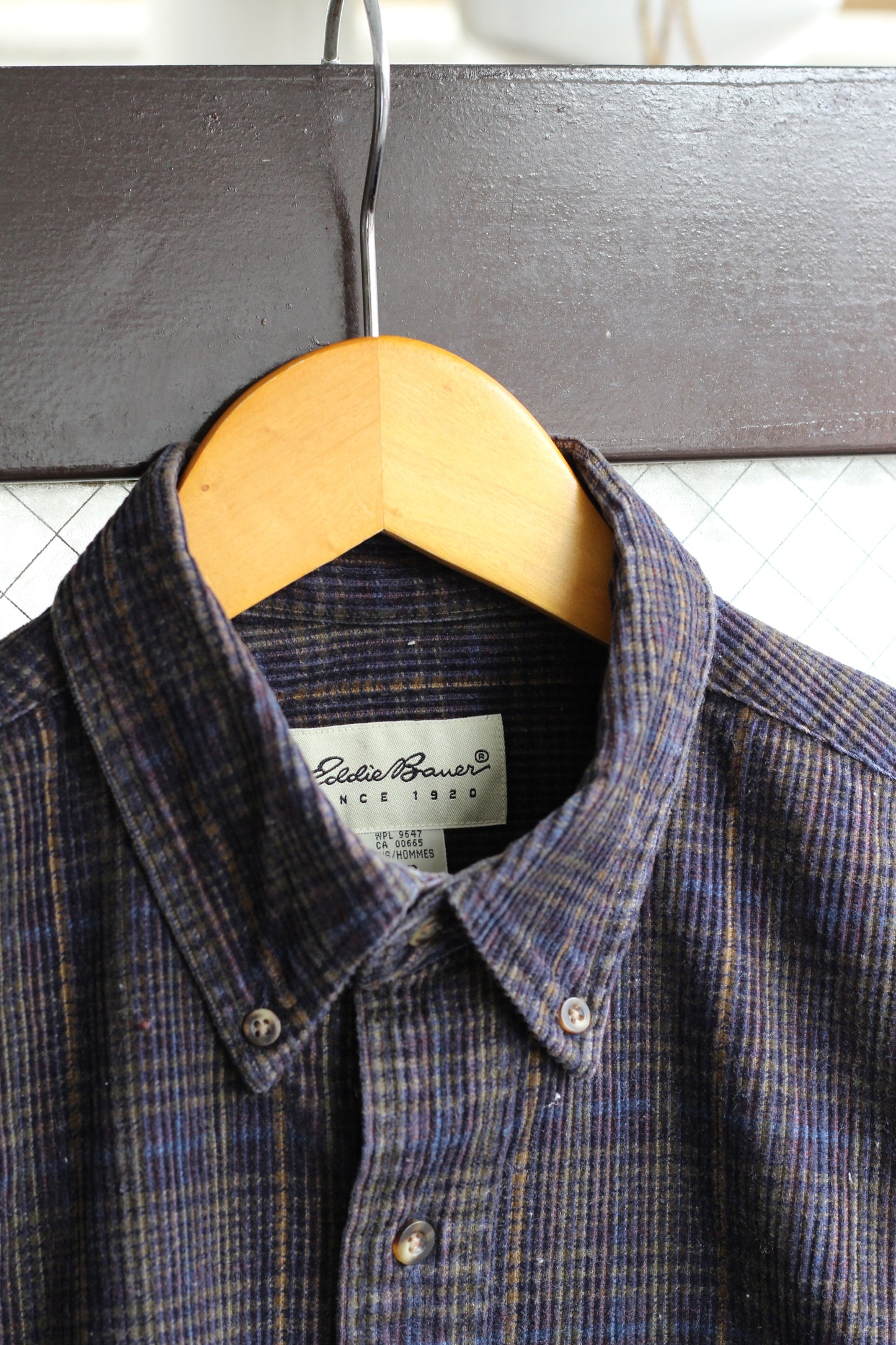 90-00's Old Eddie Bauer Check Corduroy Shirt set x2点
