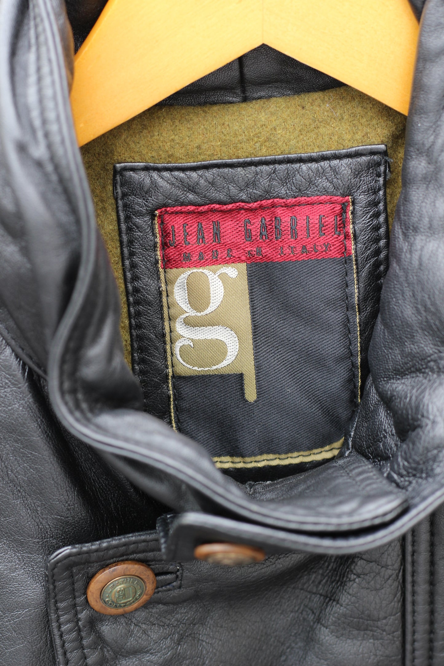 Men's Vintage Made In Italy Leather Jacket x2点