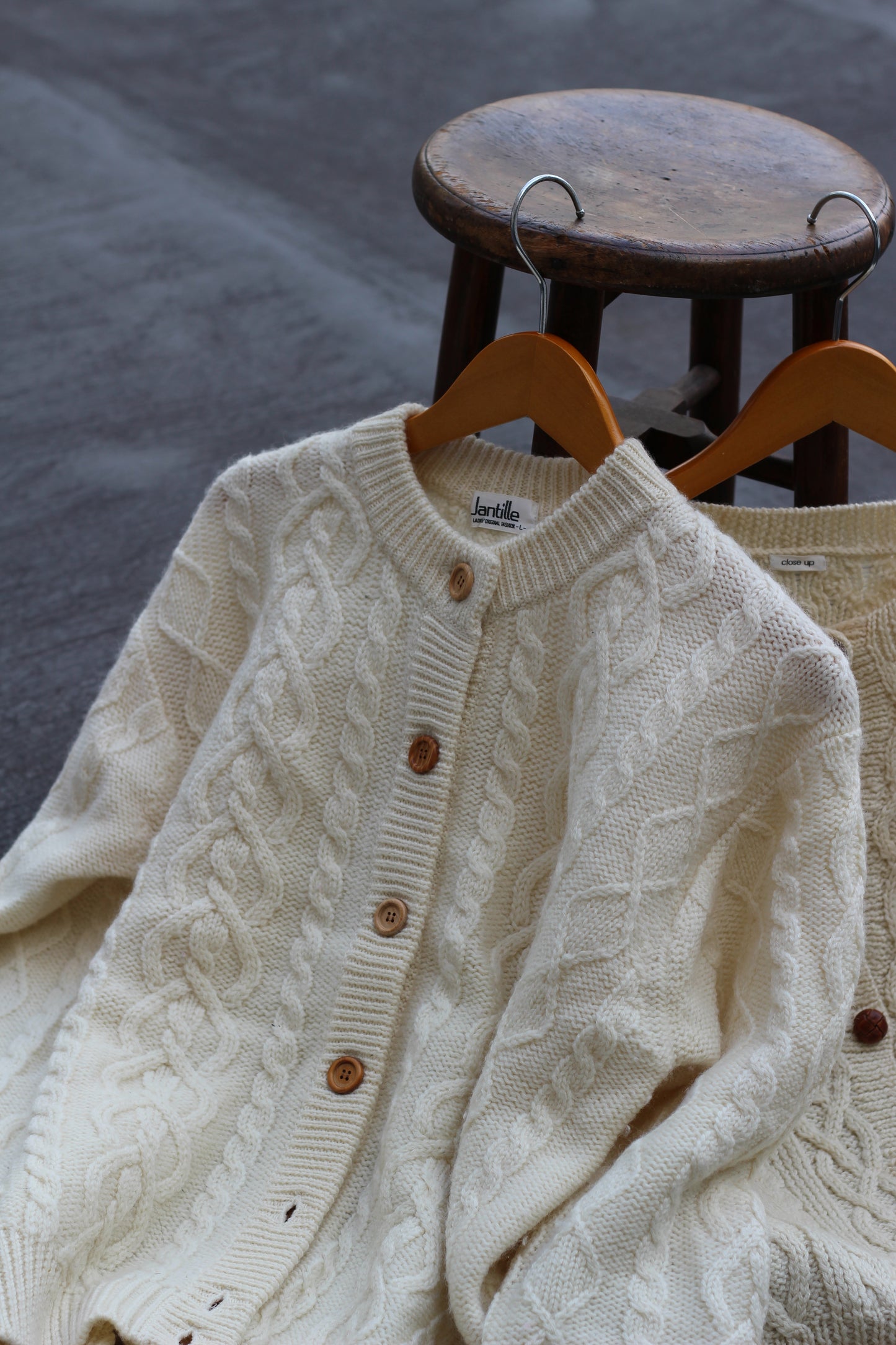 Women's Fisherman Cardigan x2点