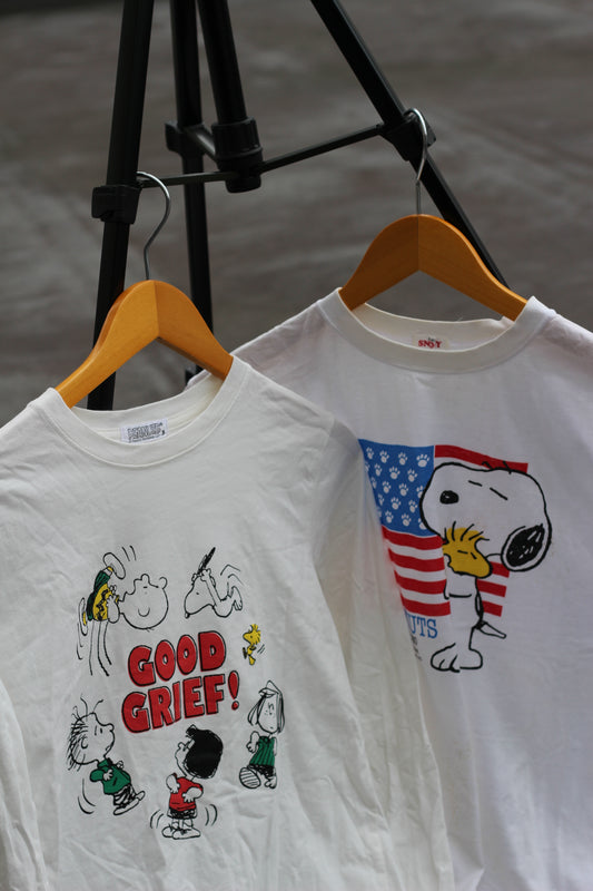 Peanuts Print T-Shirt x2点