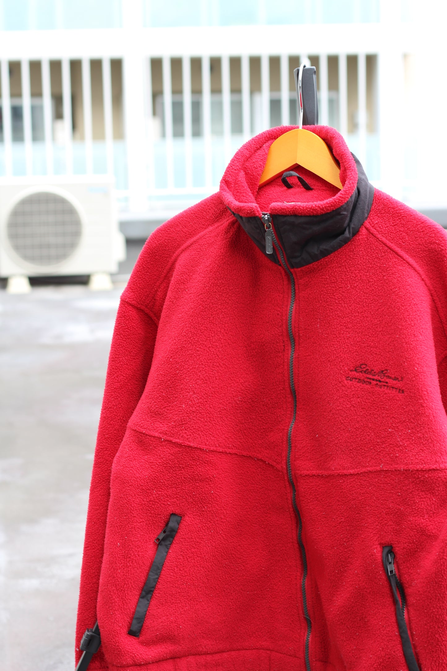 90-00's Old Eddie Bauer Zip-Up Fleece Jacket set x2点