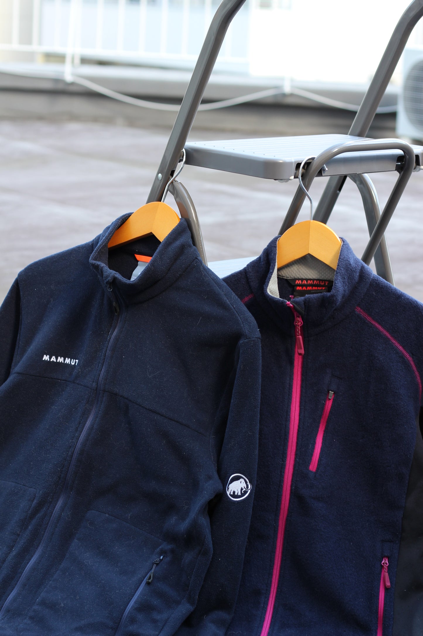 MAMMUT Zip Fleece Jacket set x2点