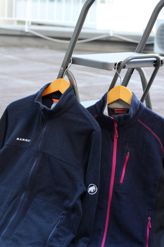 MAMMUT Zip Fleece Jacket set x2点