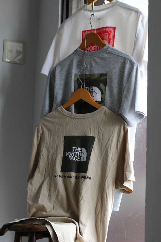 The North Face Square Logo Print T-Shirt x4点