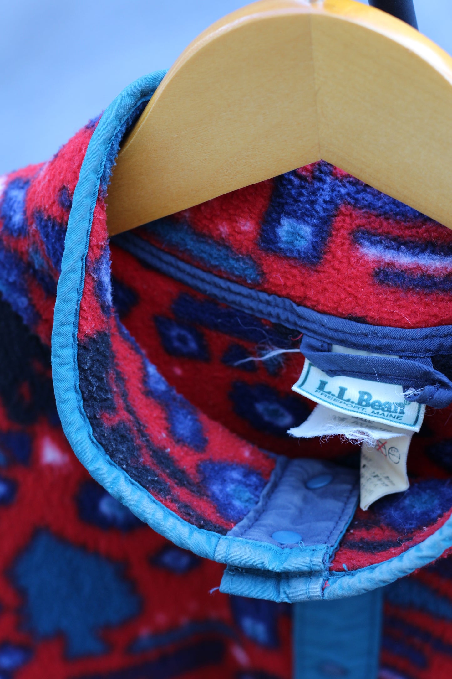 80-90's Made In USA L.L.Bean Fleece Jacket set x2点