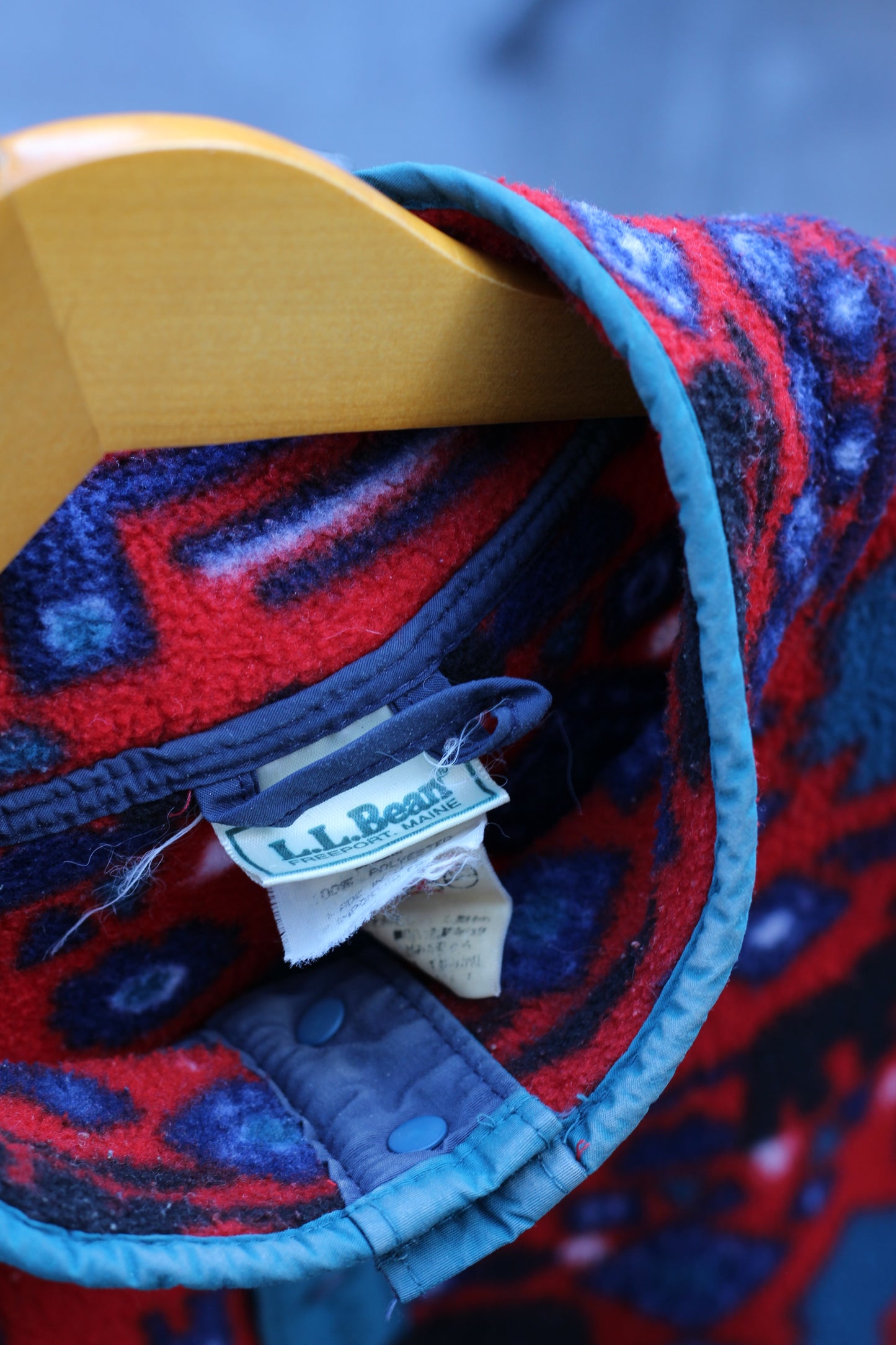 80-90's Made In USA L.L.Bean Fleece Jacket set x2点