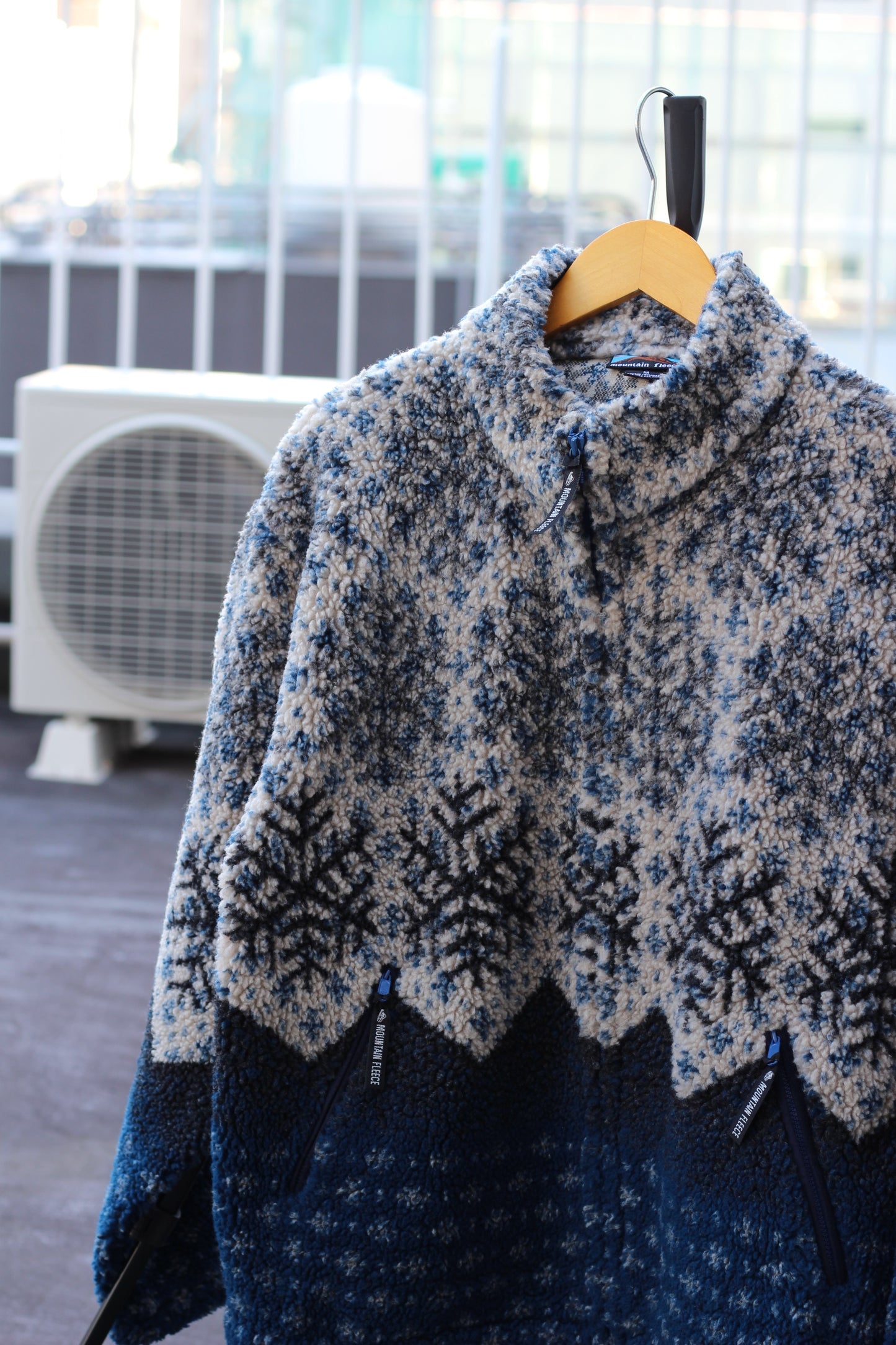 Outdoor Brand Nordic Pattern Fleece Jacket set x3点
