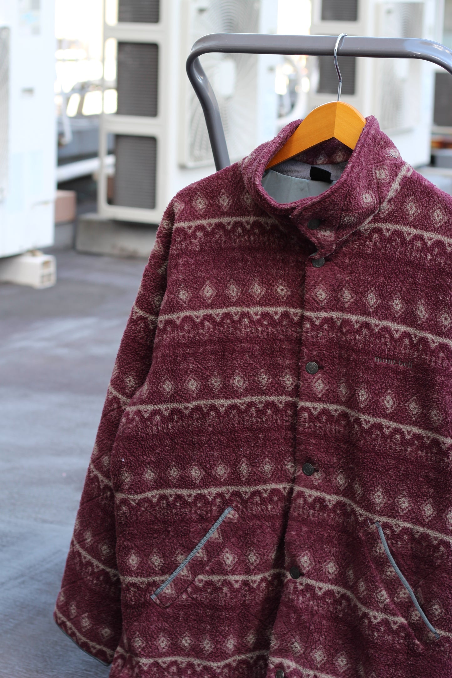Outdoor Brand Nordic Pattern Fleece Jacket set x3点