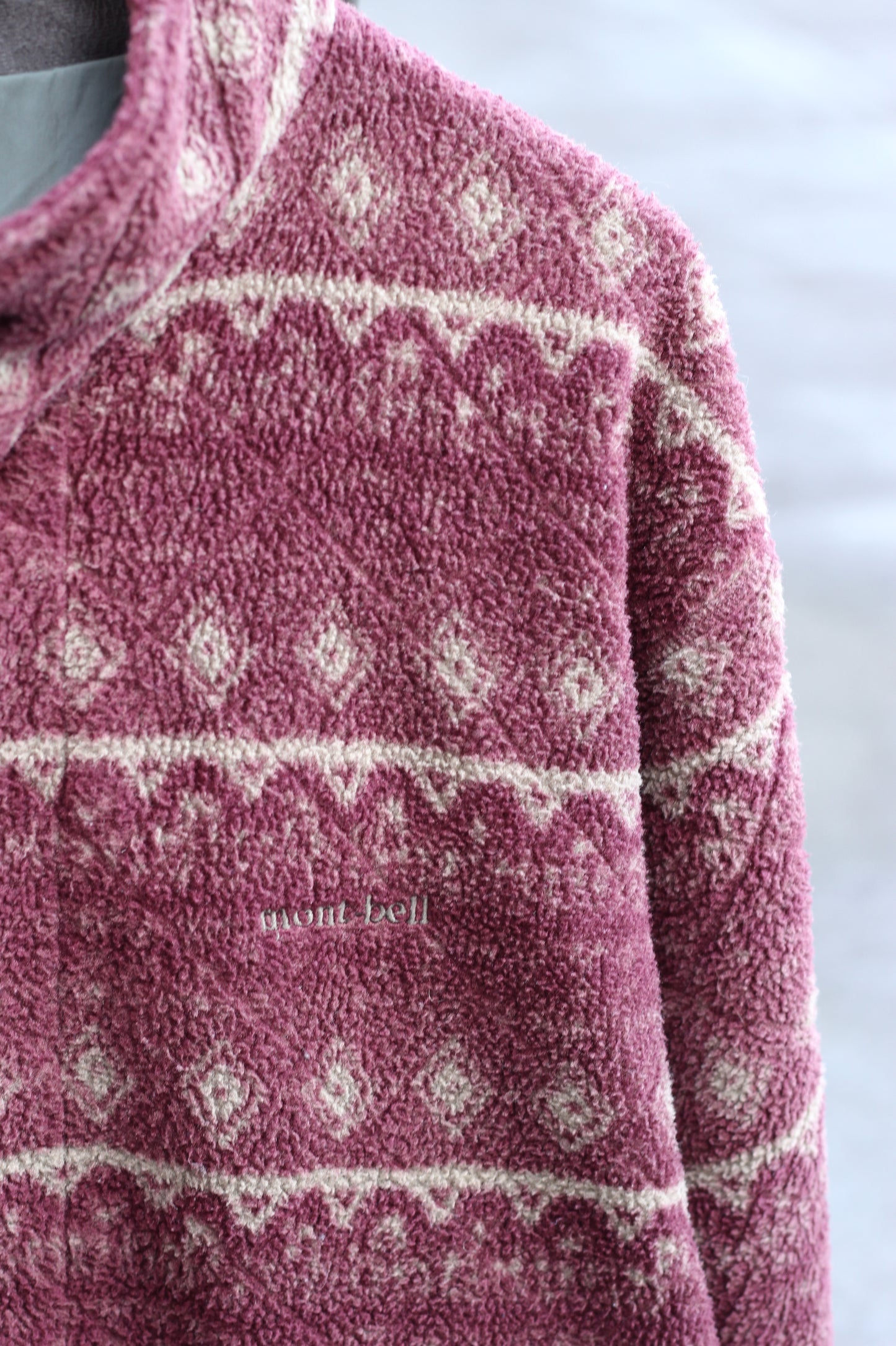 Outdoor Brand Nordic Pattern Fleece Jacket set x3点