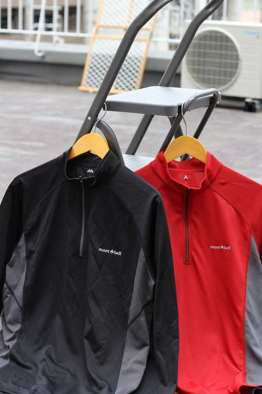 mont-bell Half Zip Long-Sleeve T-Shirt x2点