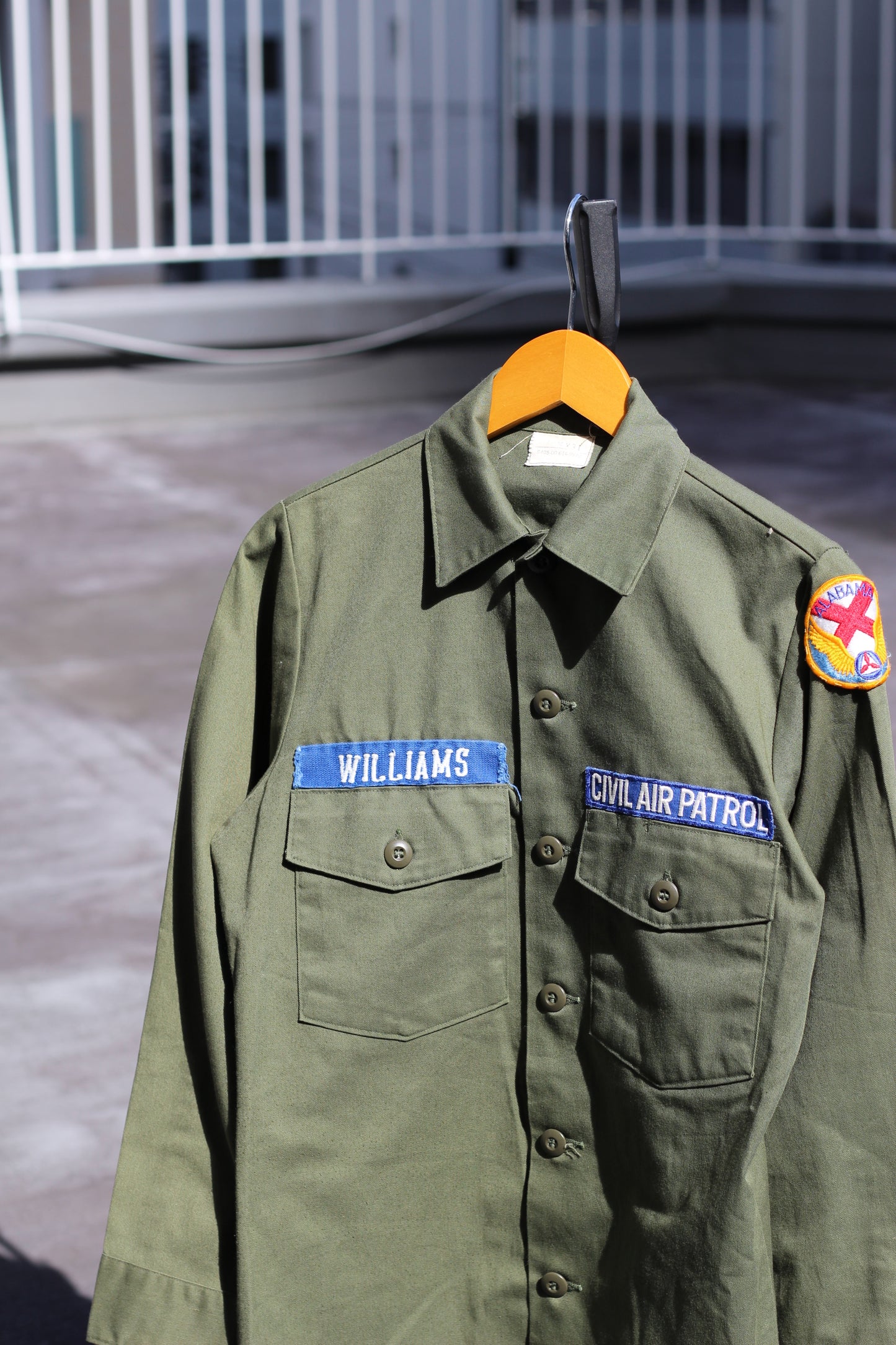 80's U.S. ARMY OG-507 Utility Shirt & Belgian Army Field Shirt set x2点