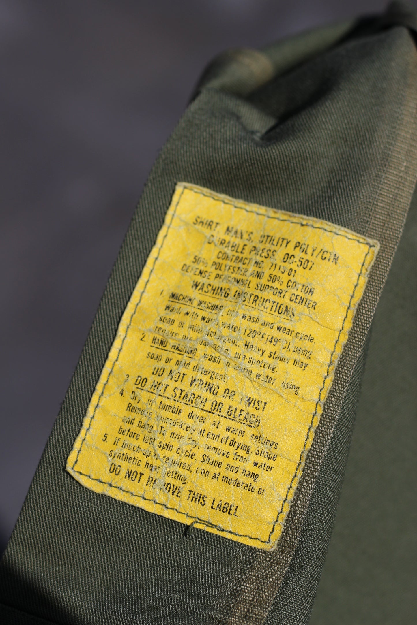 80's U.S. ARMY OG-507 Utility Shirt & Belgian Army Field Shirt set x2点
