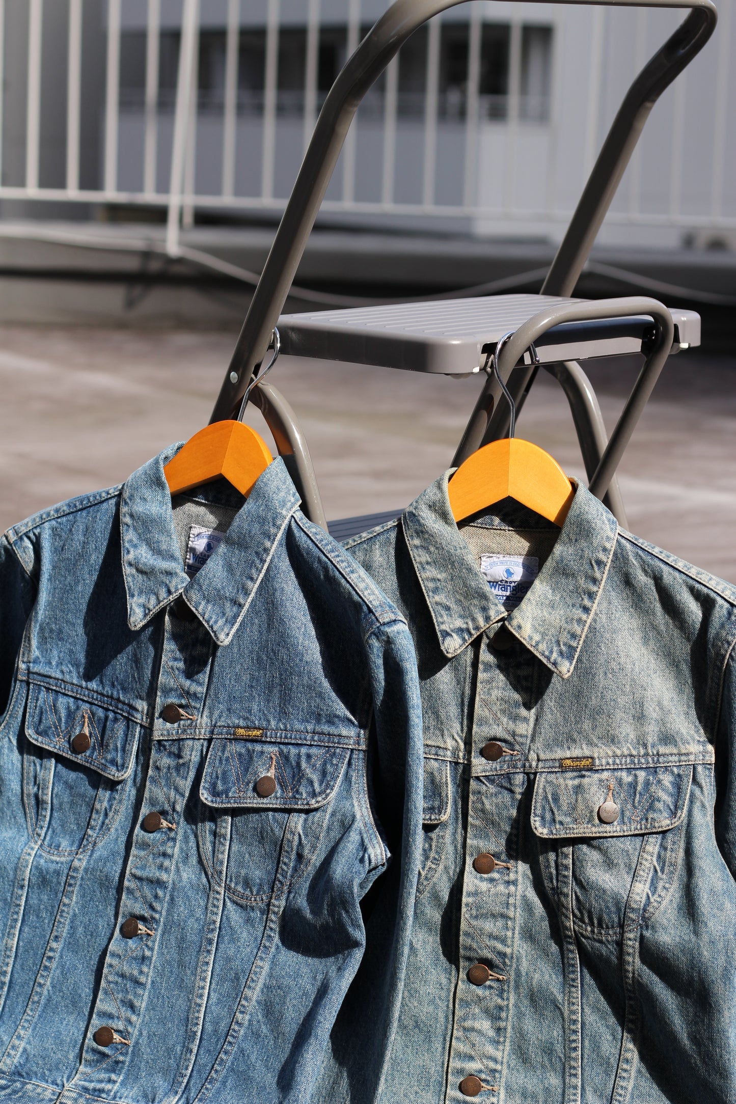 90's Wrangler Reissue Vintage Denim Jacket set x2点
