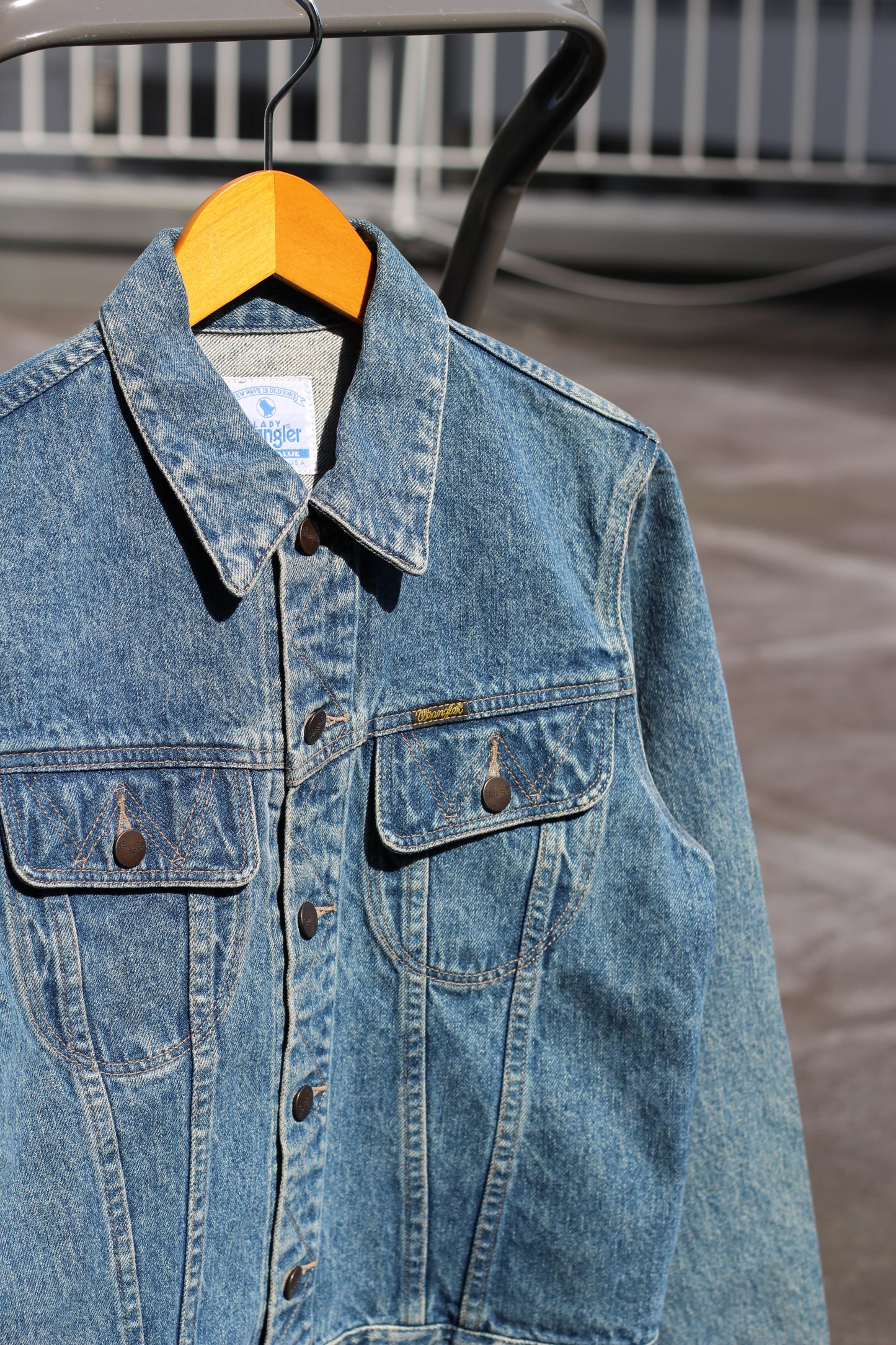90's Wrangler Reissue Vintage Denim Jacket set x2点