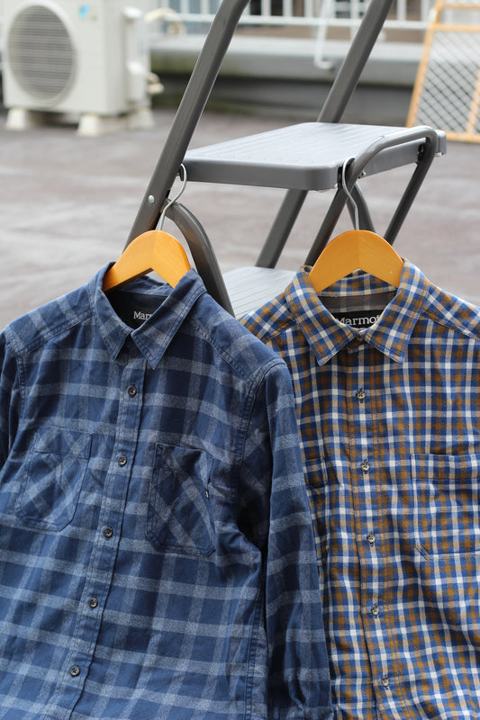 Marmot Check Long sleeve Shirt x2点