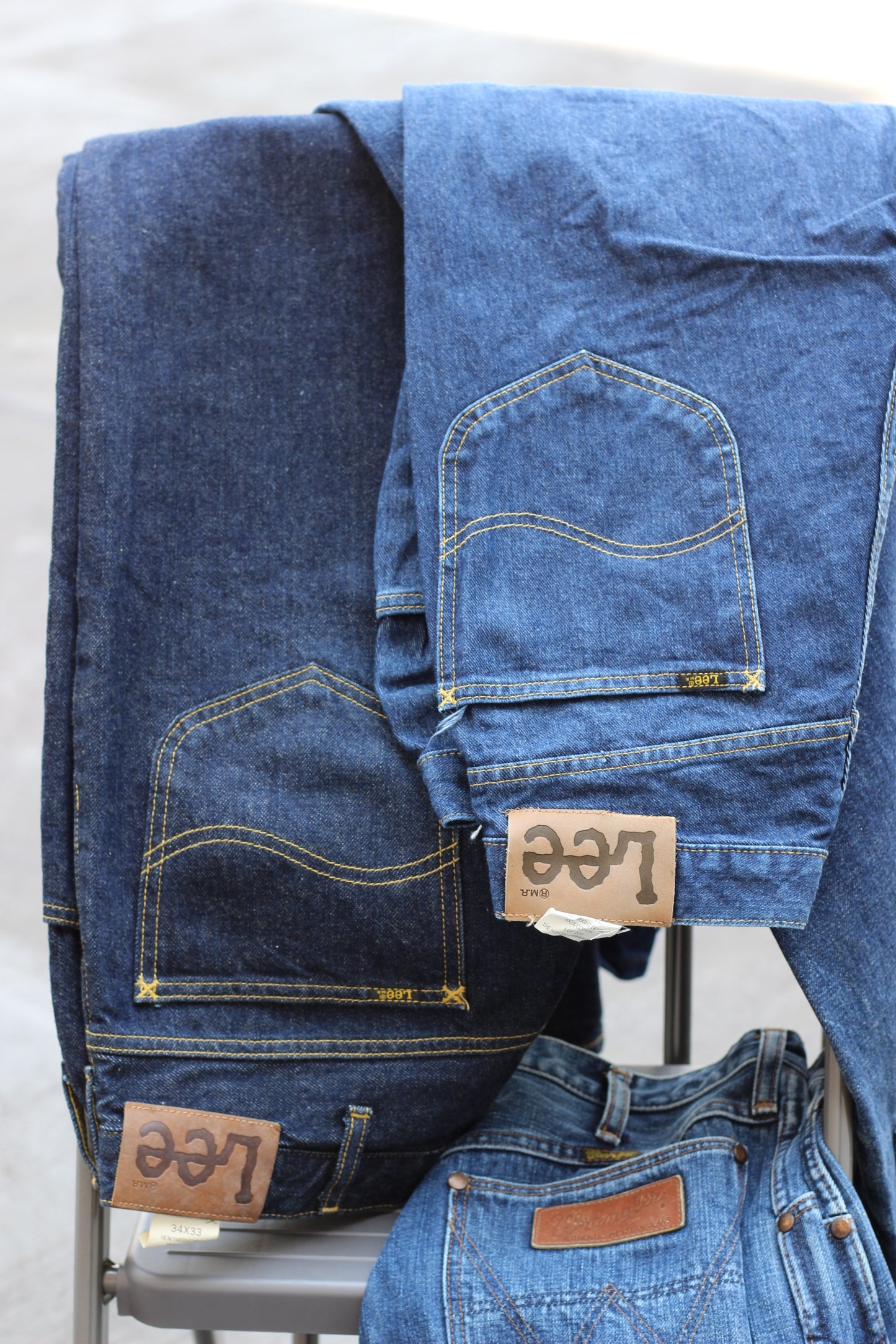 Lee & Wrangler & Denim Pants x5点