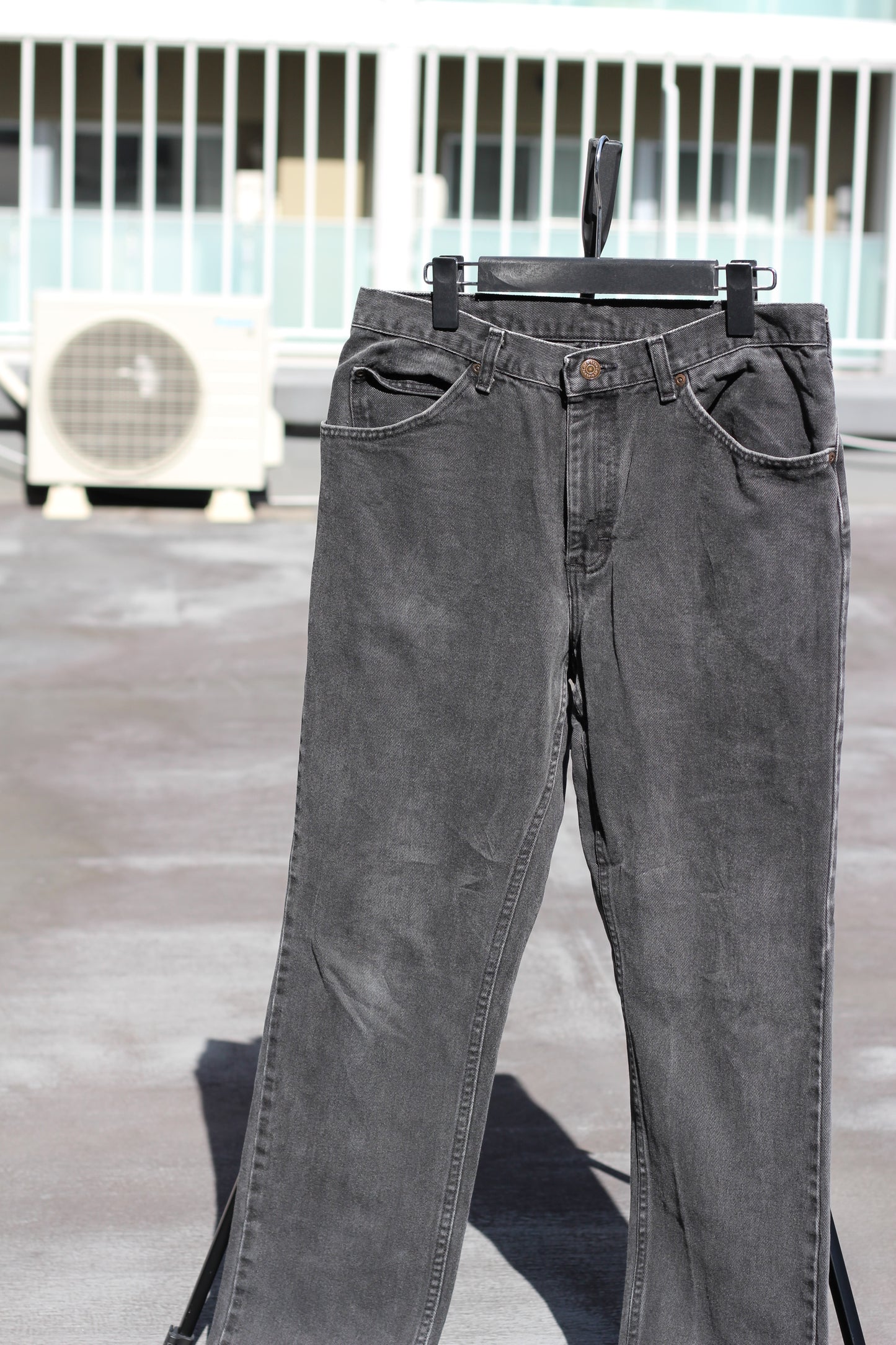 80's Levi's & 90's Lee Vintage Fade Black Denim Pants set x2点