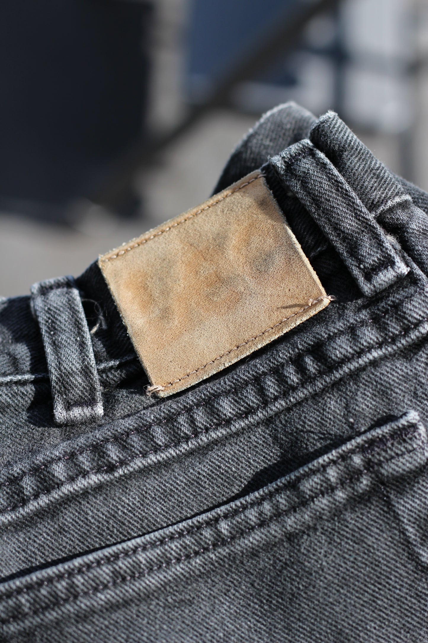 80's Levi's & 90's Lee Vintage Fade Black Denim Pants set x2点