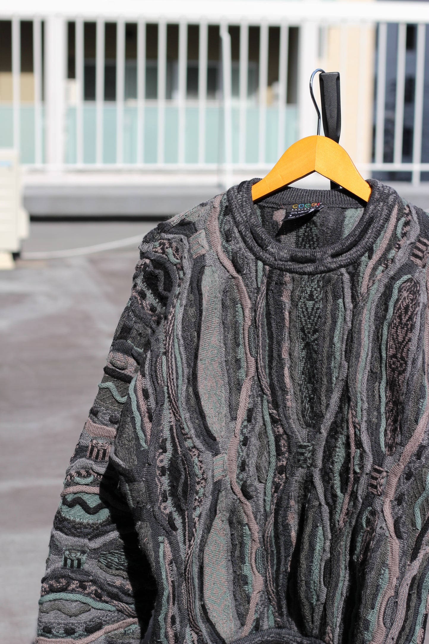 90's Made In Australia COOGI 3D Knit & Made In New Zealand PETRA Mohair Knit Sweater set x2点