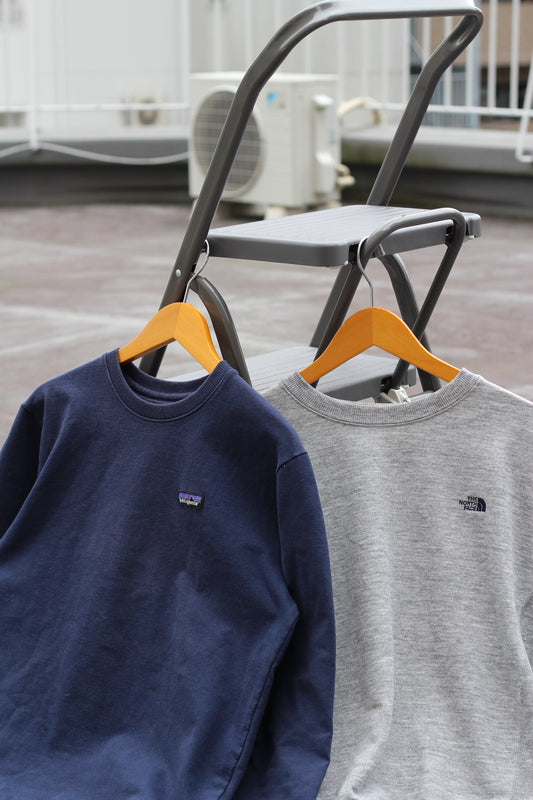The North Face & Patagonia One Point Logo Sweatshirt x2点