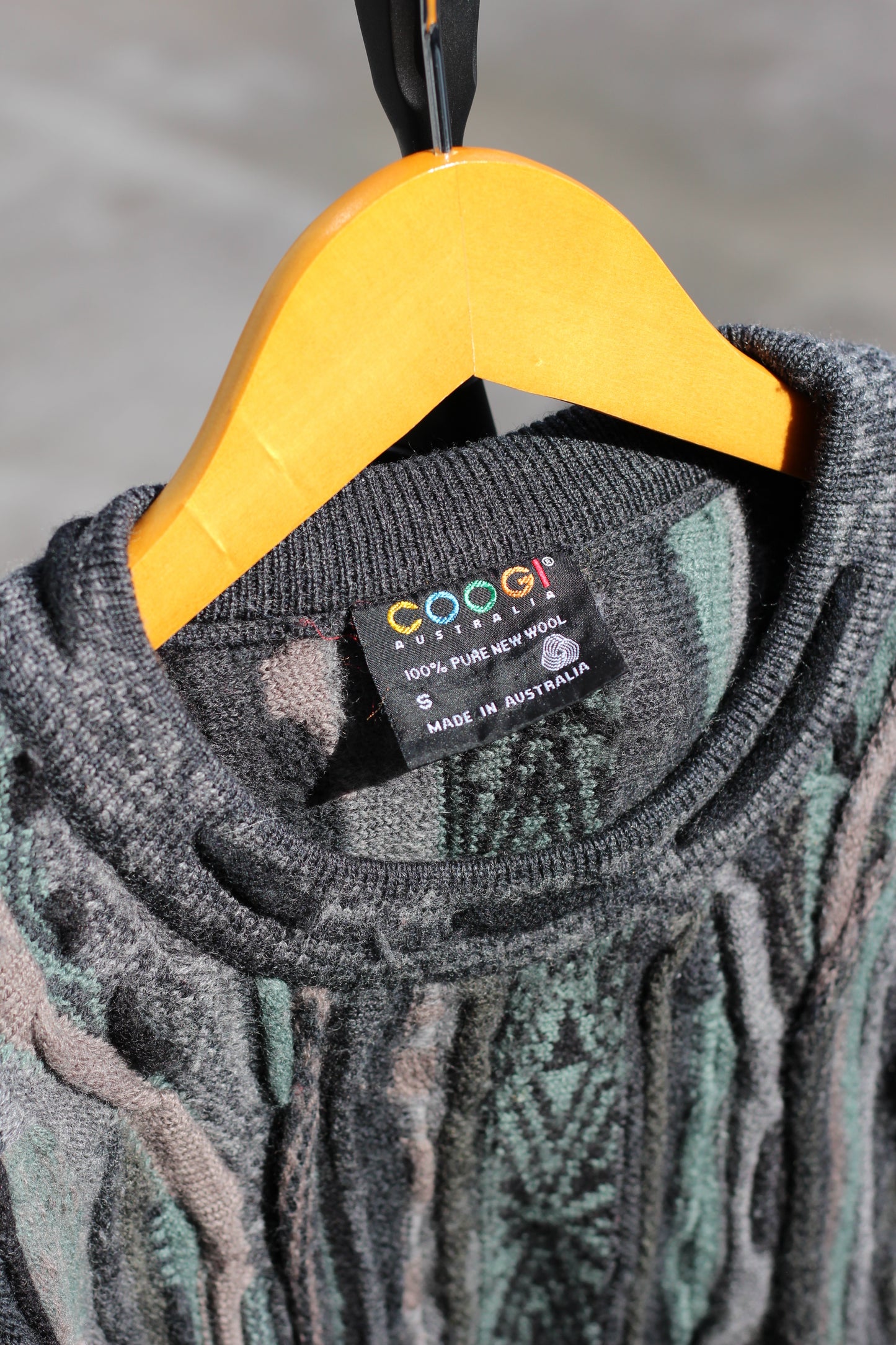 90's Made In Australia COOGI 3D Knit & Made In New Zealand PETRA Mohair Knit Sweater set x2点