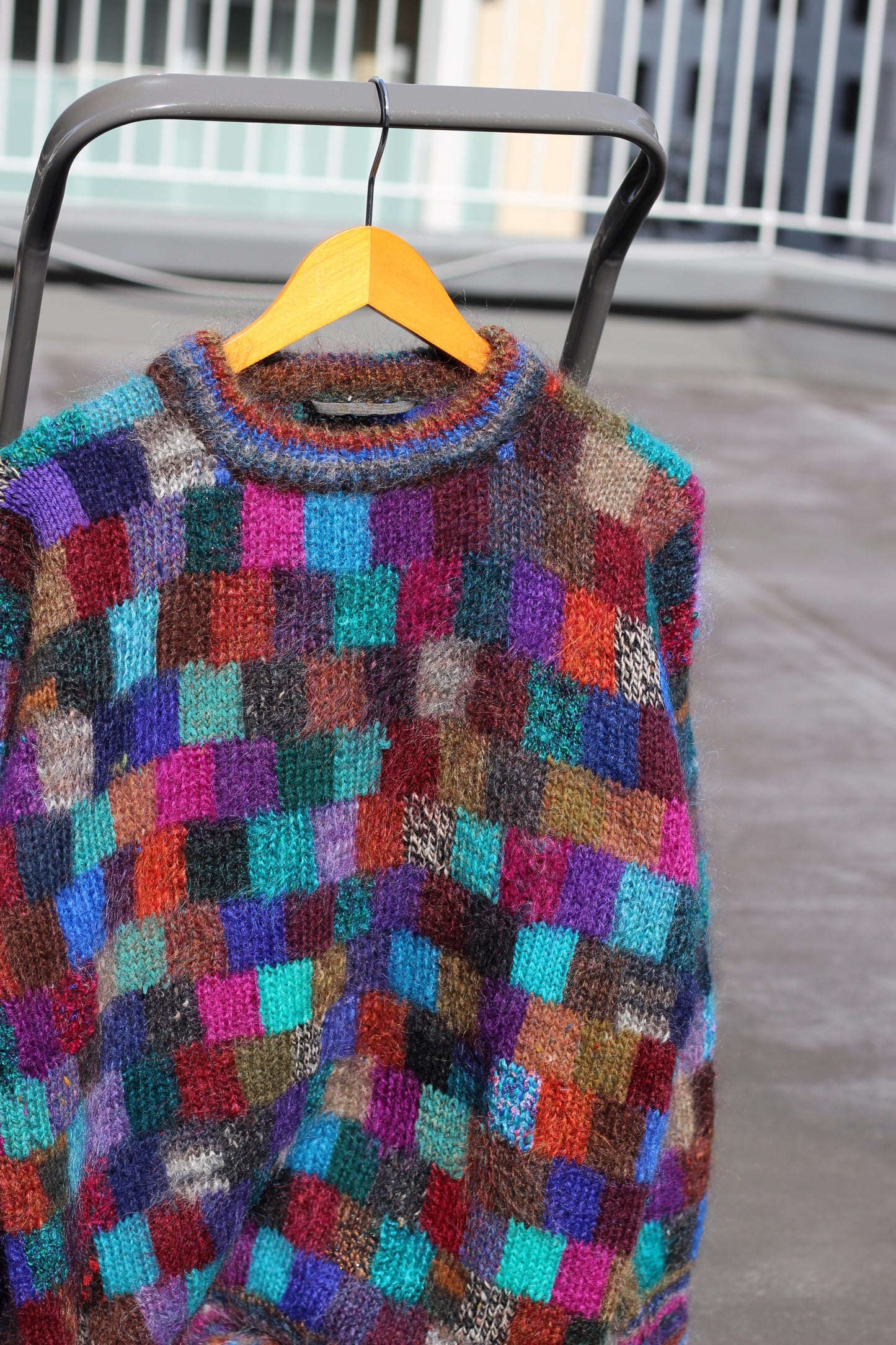 90's Made In Australia COOGI 3D Knit & Made In New Zealand PETRA Mohair Knit Sweater set x2点