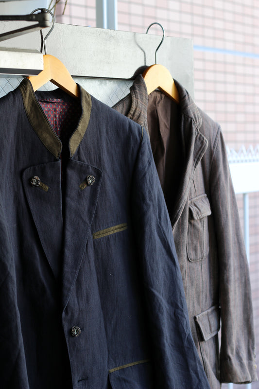 Made In Italy Men's Vintage Design Tailored Jacket set x2点