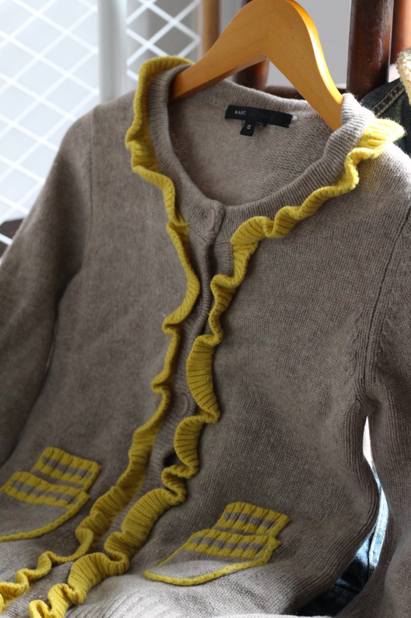 Y2K Style Marc Jacobs Knit & Denim Jacket x2点