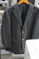 Men's J.Press & Ermenegildo Zegna Cashmere Gold Button Tailored Jacket x2点