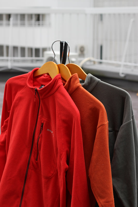 mont-bell Half Zip Light Fleece Tops x3点