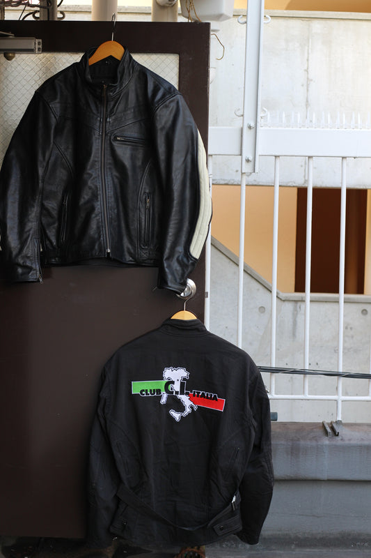 Men's Leather Riders Jacket x3点