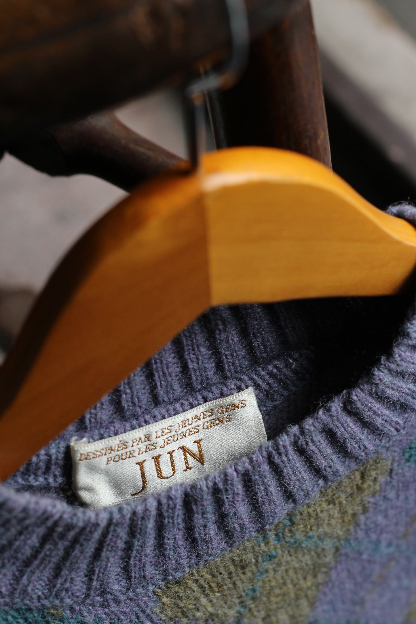 90's Dc Brand JUN MEN Design Knit x2点