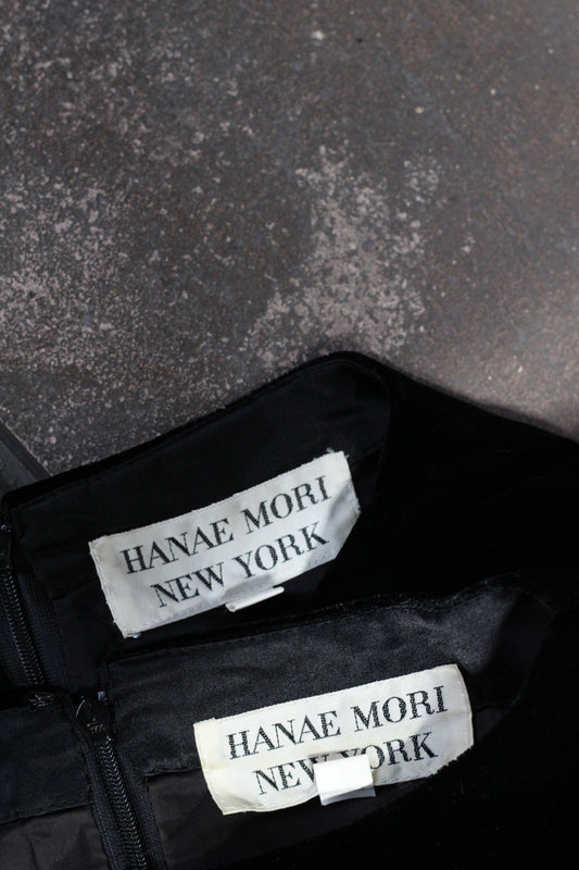 80's 90's Dc Brand Hanae Mori Knit & Velour One-Piece x3点