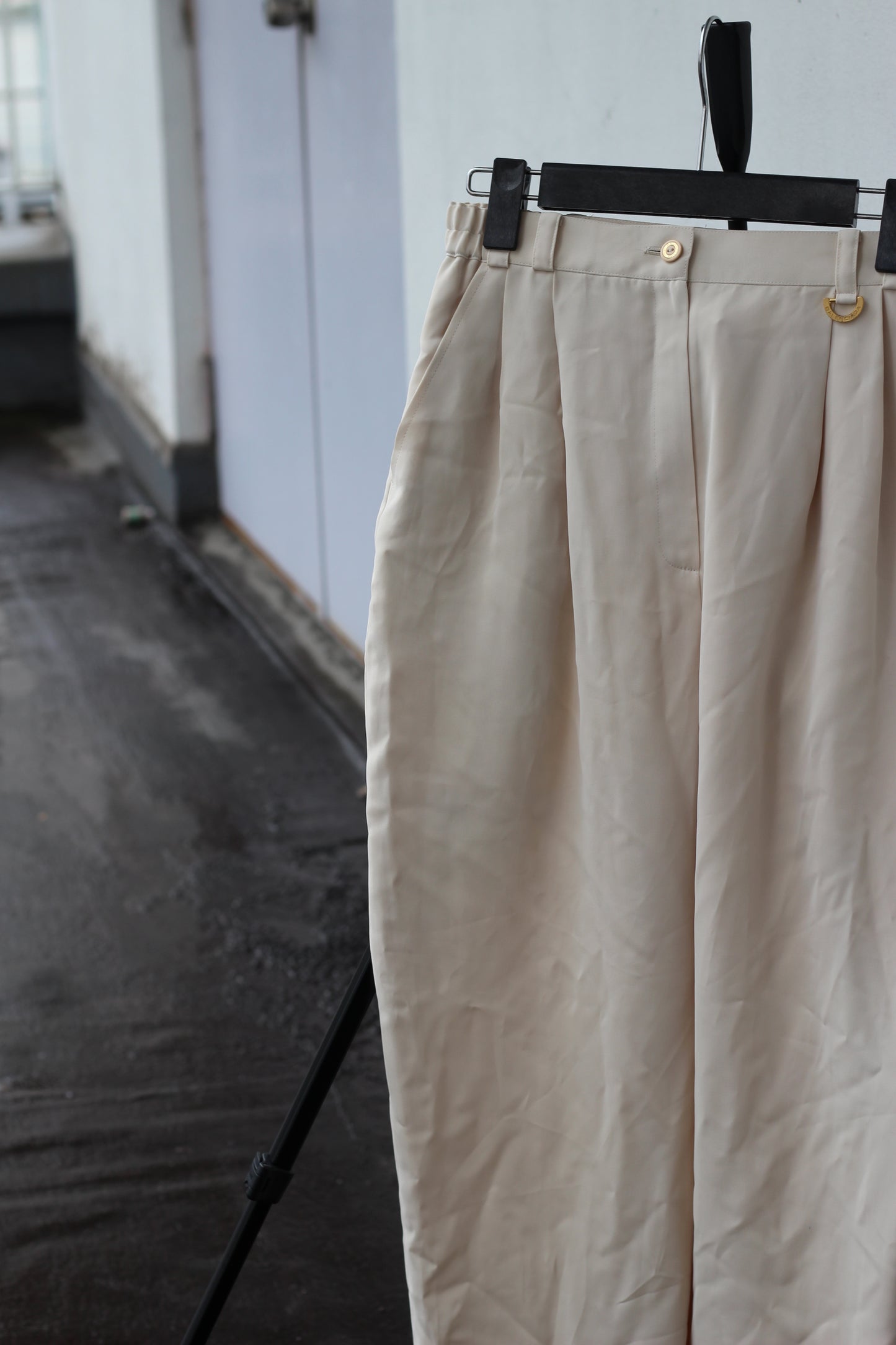 Balenciaga & Givenchy & Chloe Women's Draped Slacks set x3点