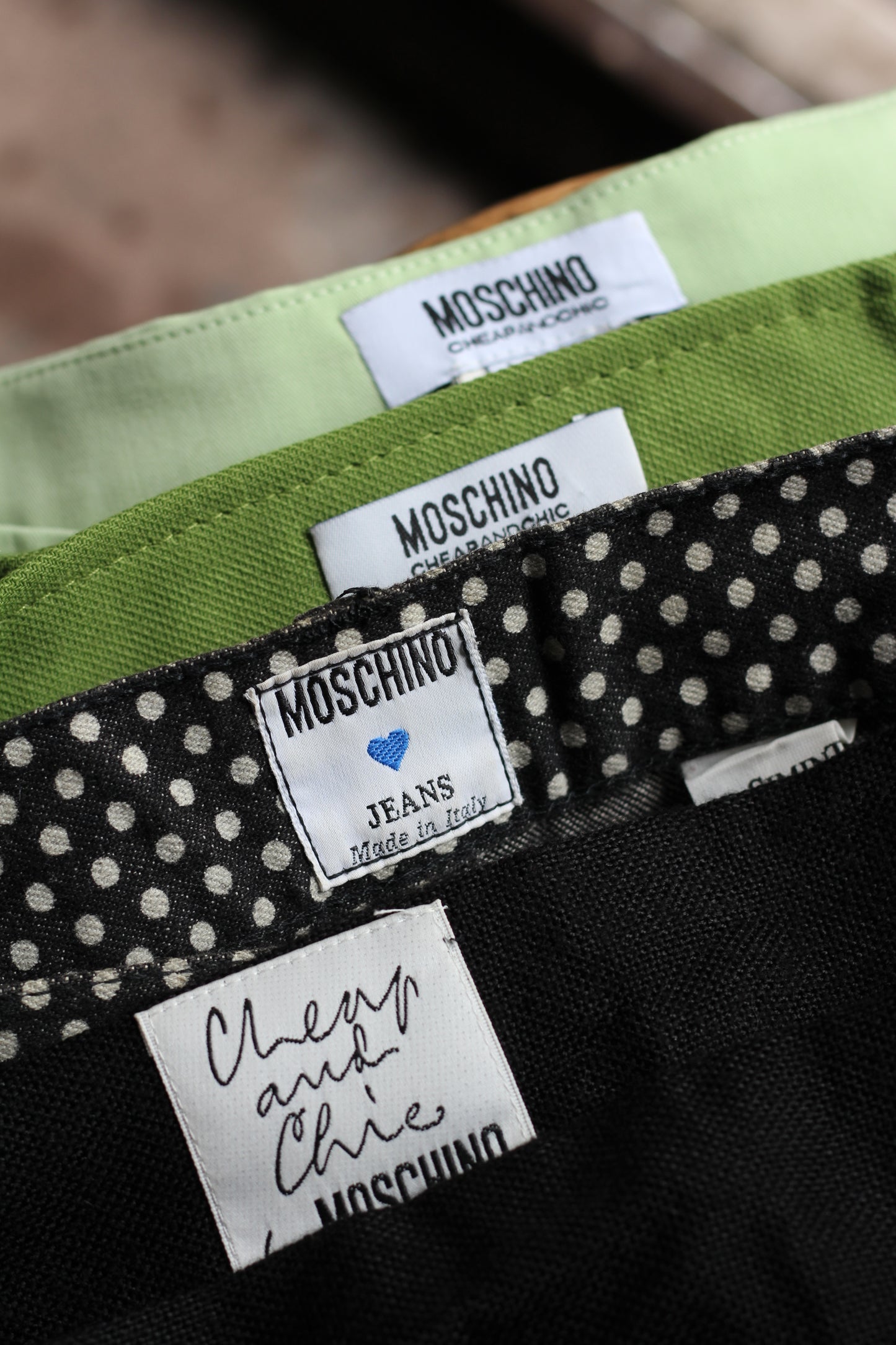 Moschino Skirt set x4点