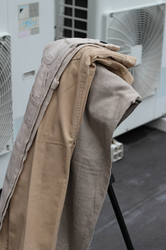 90's Made In USA Beige Design Pants x3点