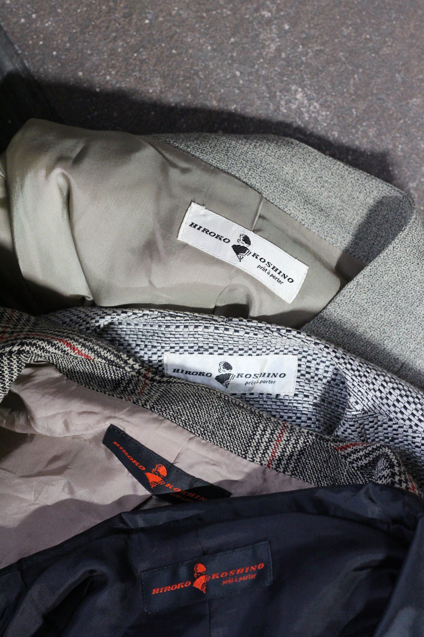 90's Dc Brand Hiroko Koshino Jacket x4点