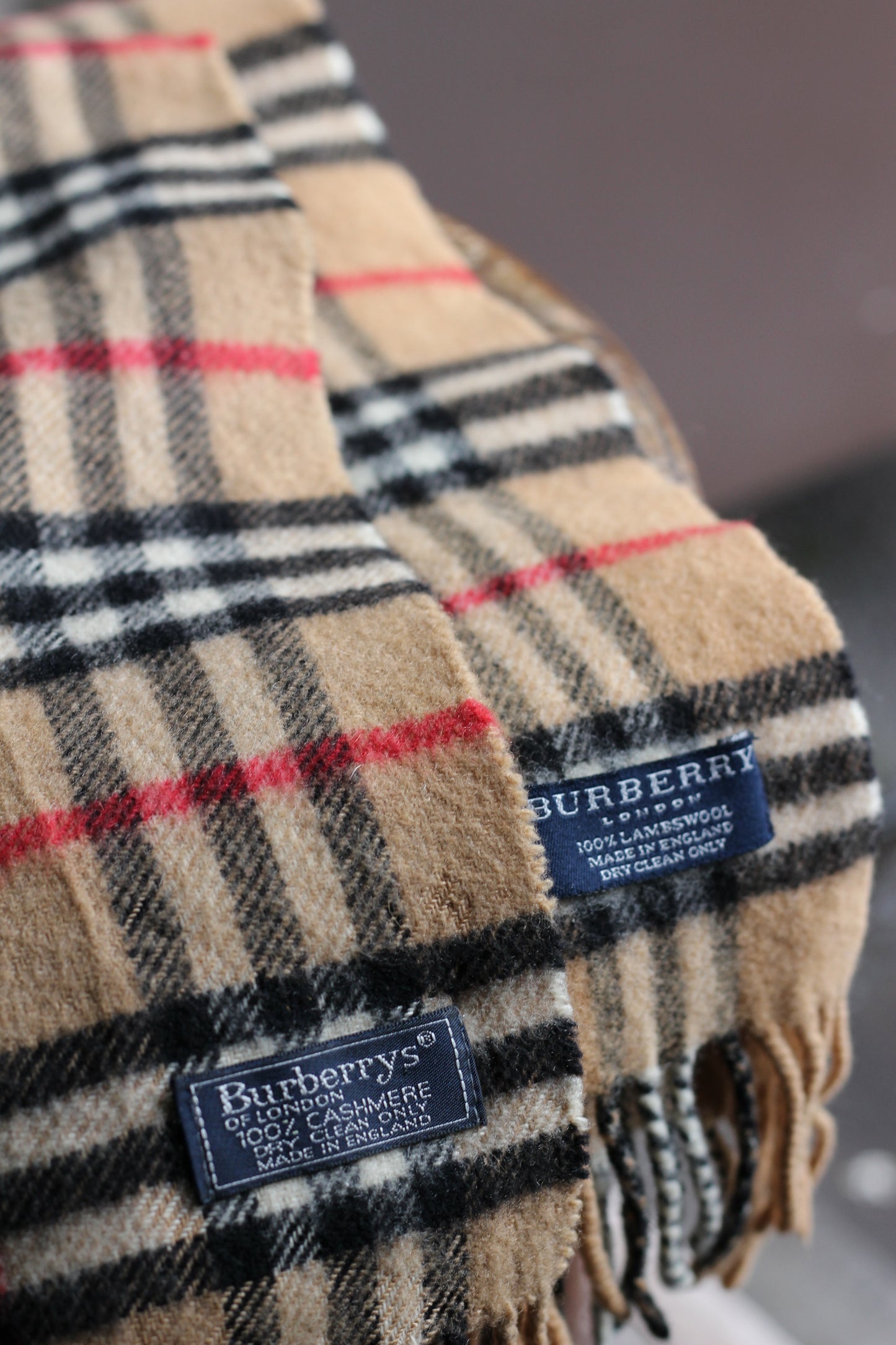 Burberrys Nova Check Muffler set x2点