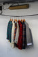 Japan vintage design check jacket x7点